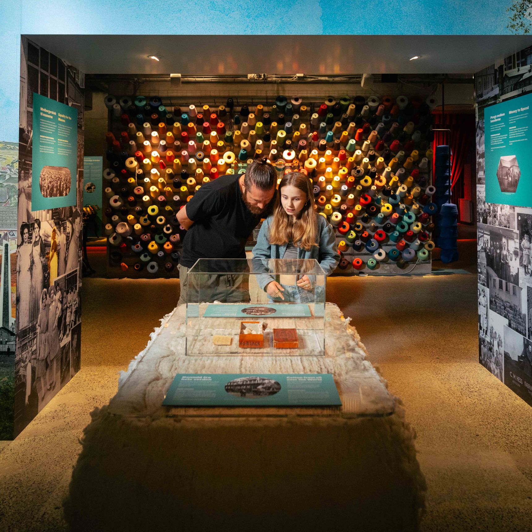 Publikum på museet