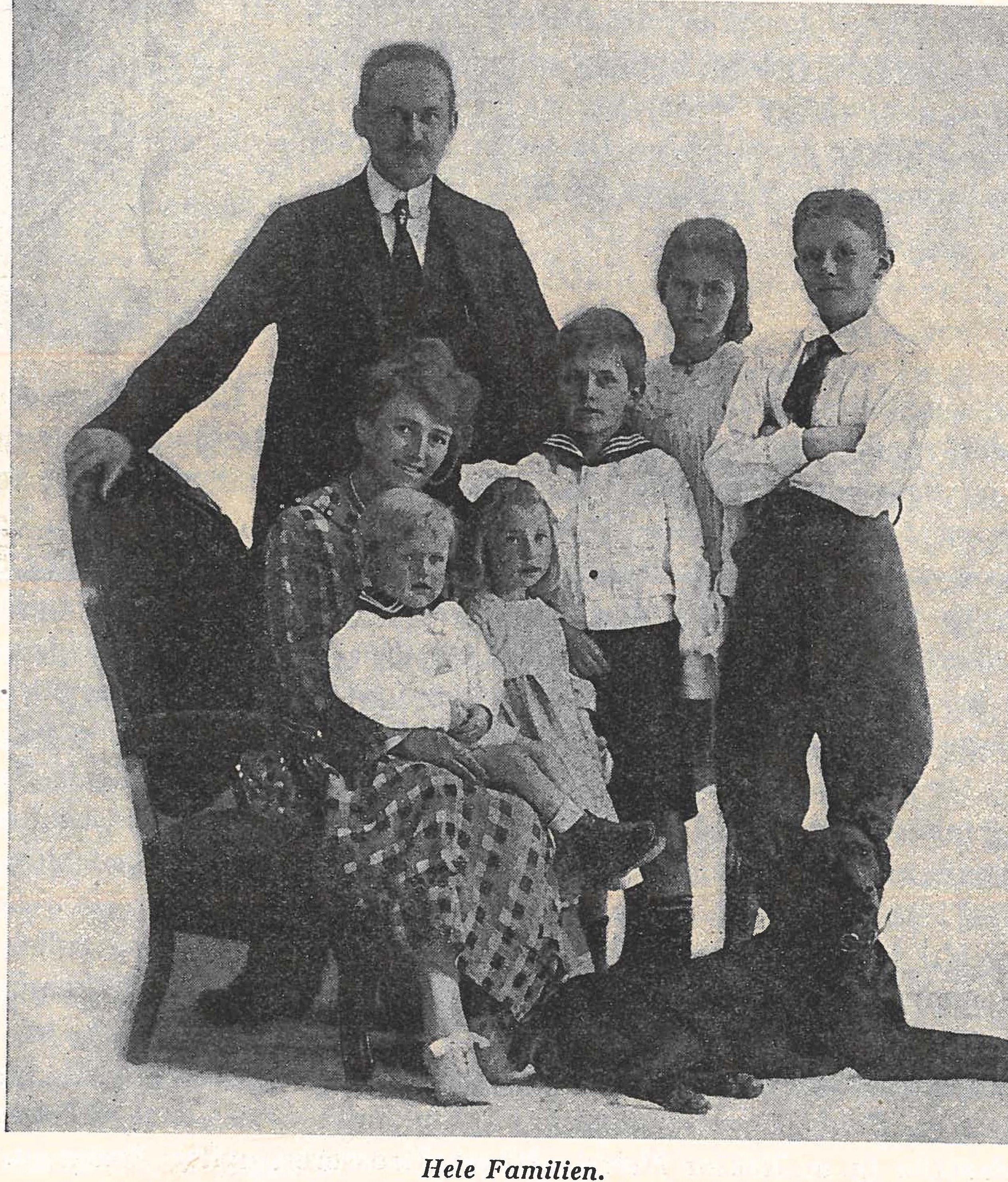 Foto af Steinkes familie