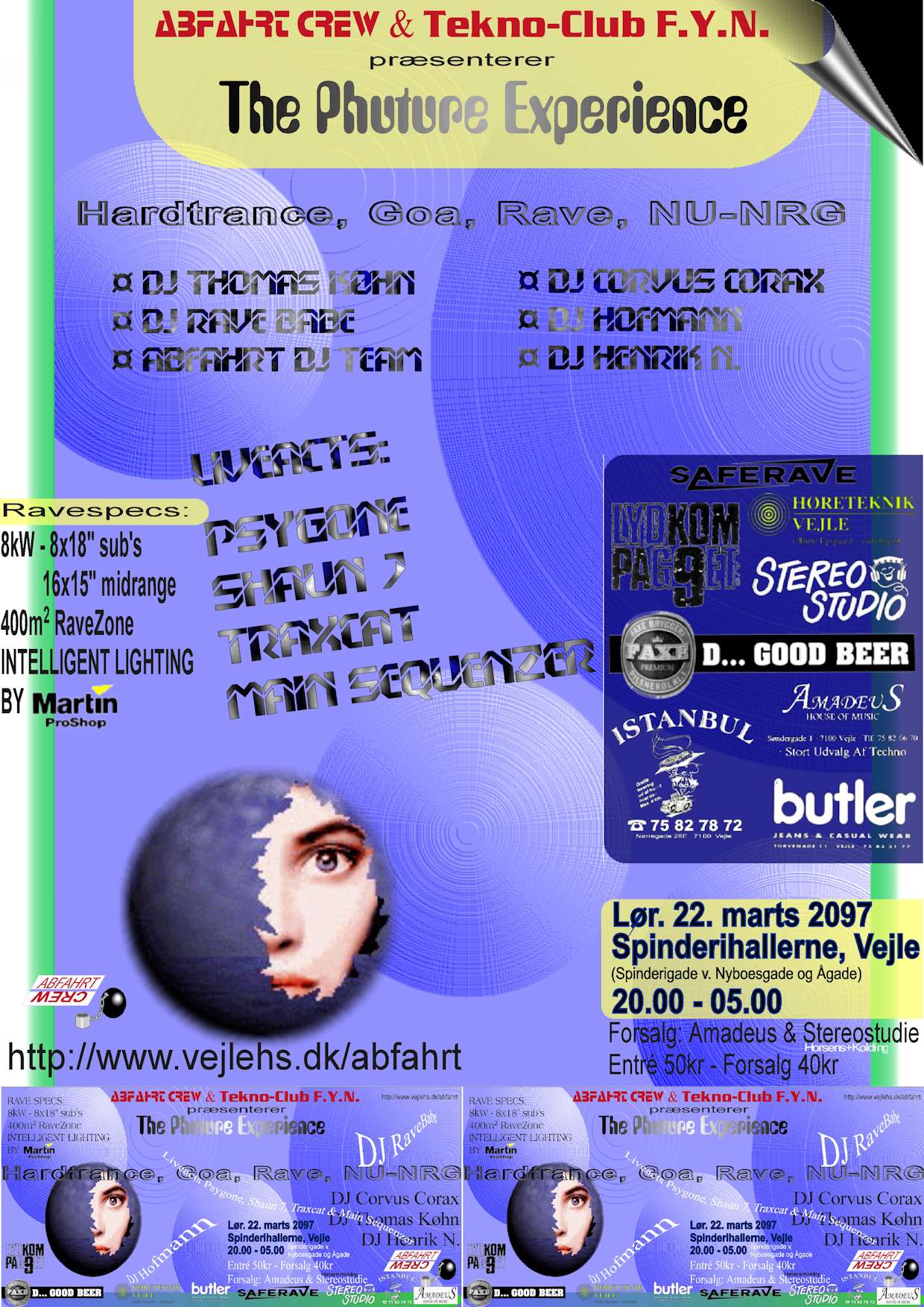 Plakat: The Phuture Experience