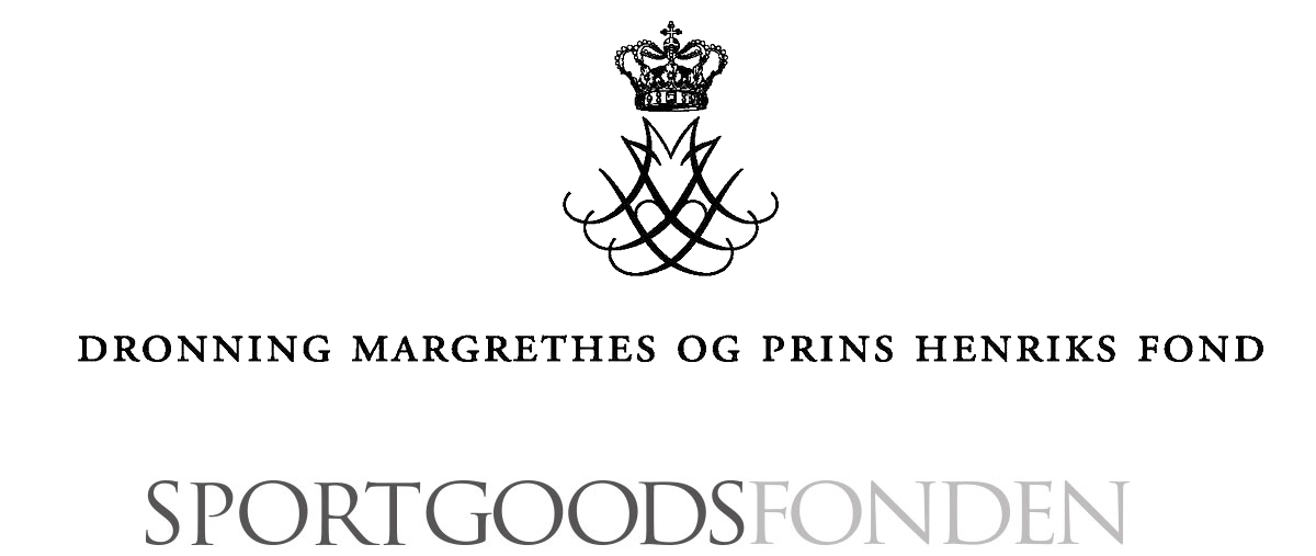Tak til Dronning Margrethes og Prins Henriks Fond og Sportgoodsfonden