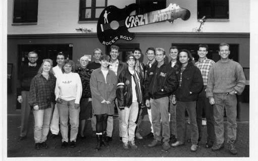 Personale foran Crazy Daisy Vejle