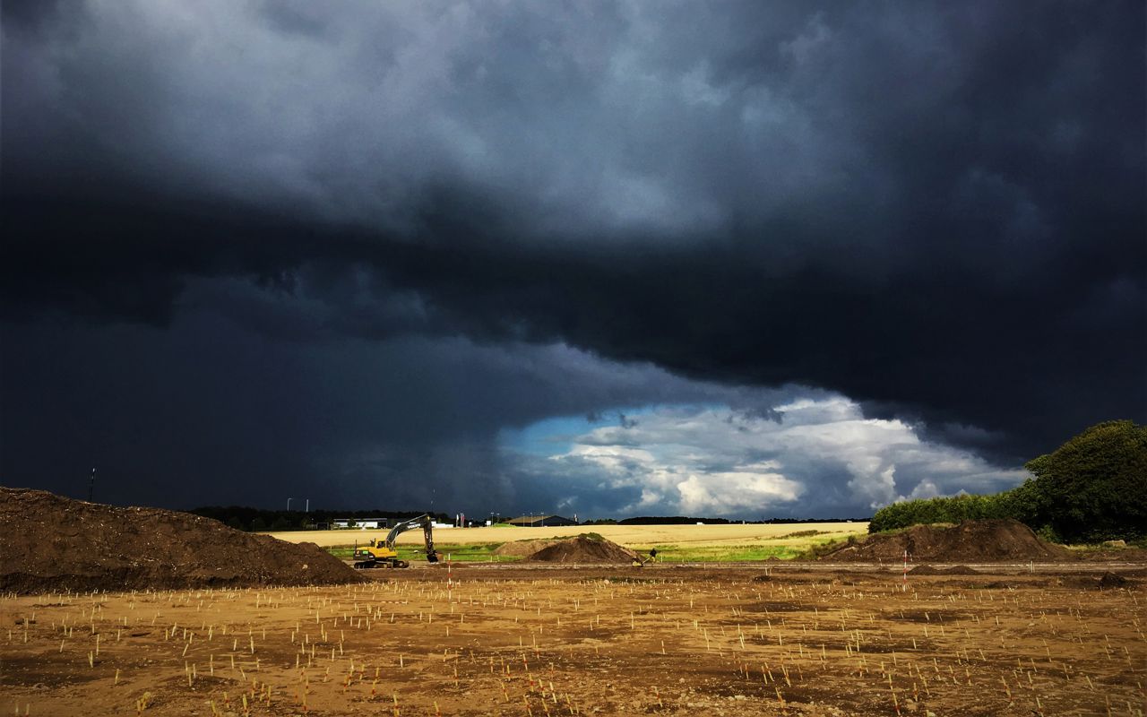 Udgravning af jenalderlandsby i Jelling